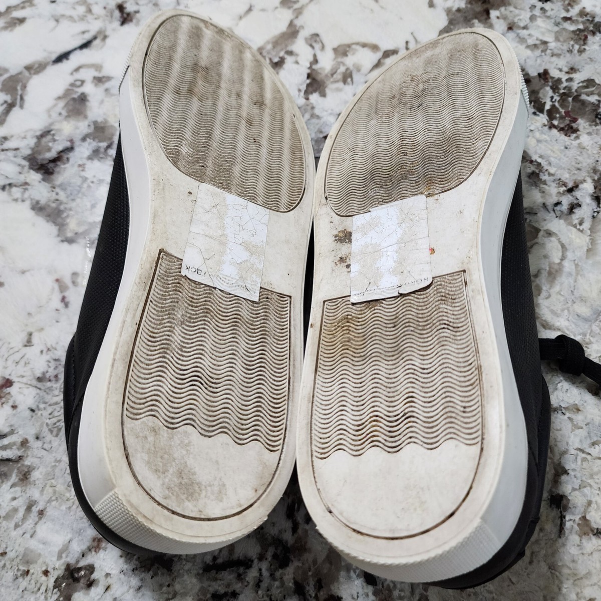 Nordstrom Rack Mens Mraaron Black Lace Up Round Toe Casual Sneakers Shoes Sz 8.5 Nordstrom Rack Mens Mraaron Black Lace Up Round Toe Casual  main image 3