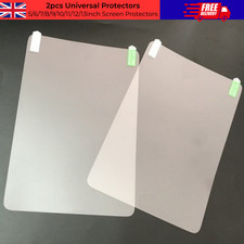 2xUniversal Screen Protector 5/6/7/8/9/10 inch Smart Phone Tablet GPS Protective