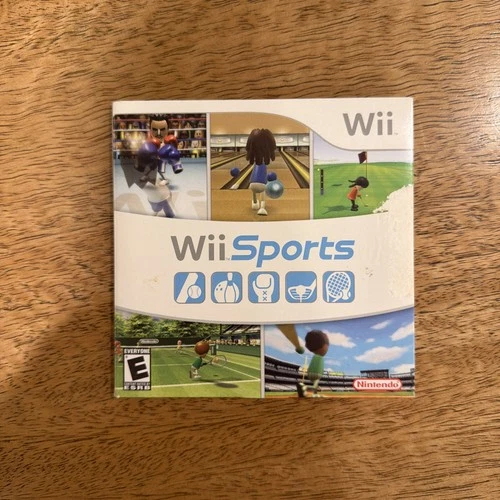 Wii Sports (Nintendo Wii) CIB COMPLETE & TESTED