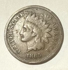 1865 Indian Head Cent VF