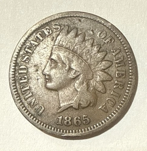 1865 Indian Head Cent VF