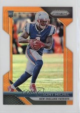 2018 Panini Prizm Rookie Orange Prizm 4/249 Sony Michel #211 0u0o