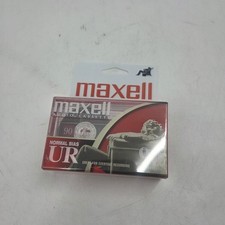 2x Maxell UR 90 Audio Cassette - NOS New 90 Minute Normal Bias
