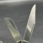 Vintage Colonial Prov. U.S.A. 3-blade Stockman Pocket Knife Faux Stag Handle. ML — photo 4
