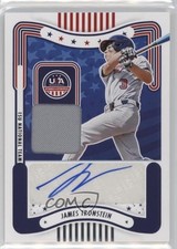 2024 Panini Stars and Stripes Materials Signatures James Tronstein Auto 4z8