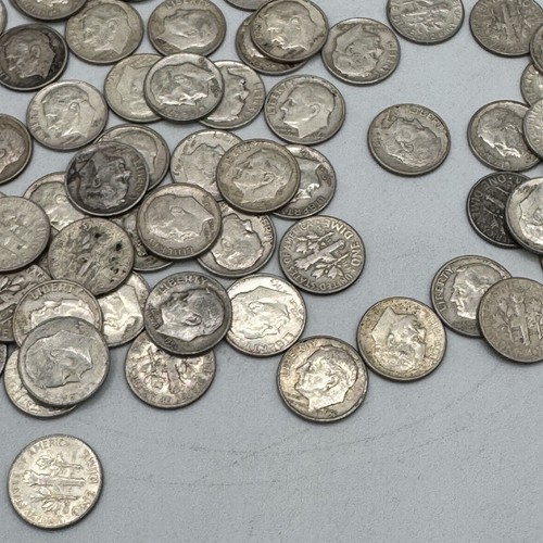 Alte US Münzen Lot 97 Eisenhower Silber Groschen Weizen Pennies Indian Head - Bild 21 von 22