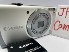 N MINT Canon PowerShot A3500 IS silver 16.0MP Compact Digital Camera 2800