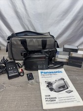 Panasonic PV-IQ604 Palmcorder IQ Digital VHS-C Camcorder, No Battery, Tested
