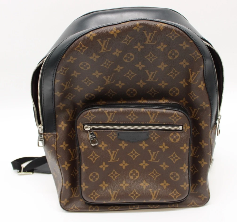 brandenburg backpack in mcm monogram leather Large Brandenburg Backpack in Visetos Black