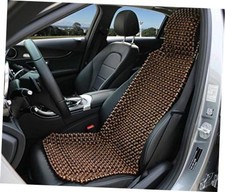 Natural Wood Beaded Seat Cover Everyday Vechicles Pickup, SUV, Sedan, MPV 