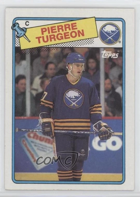 1988-89 Topps Pierre Turgeon #194 Rookie RC HOF