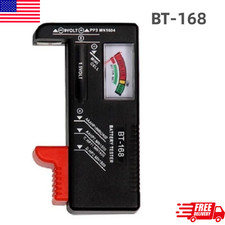 Universal Battery Tester Checker AA AAA C D 9V 1.5V Button Cell Batteries