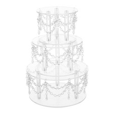 Round Wedding Cake Stand, Cake Display Stand, Cupcake Stand, Dessert Display