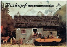 ROSKOPF HO GAUGE MODEL VEHICLES 1985 PRODUCT RANGE CATALOGUE ( GERMAN TEXT )