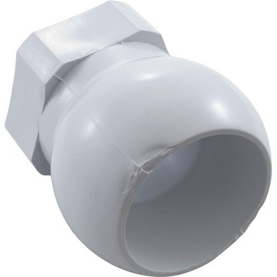 Nozzle, JWB P and W Hydrotherapy Jet 25E, Dir, White