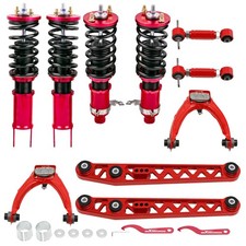 Adjustable Coilovers Struts W Camber Control Arms Kit For Honda Civic 96-00 Ek