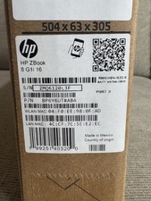 HP ZBook 8 G1i 16" Mobile WS Intel Ultra 7 32GB RAM 512GB SSD W11P