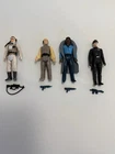 Vintage 1980 1981 Star Wars Figures Lot Lobot Lando Imperial Comm Hoth Luke ESB