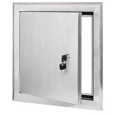 Premier by Dynasty Hardware 14x14 Universal Aluminum Access Panel Door with K...