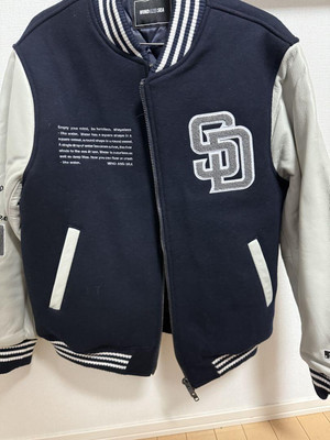 Wind And Sea Padres Varsity Jacket L Size | eBay Wind And Sea Padres Varsity Jacket L Size | eBay