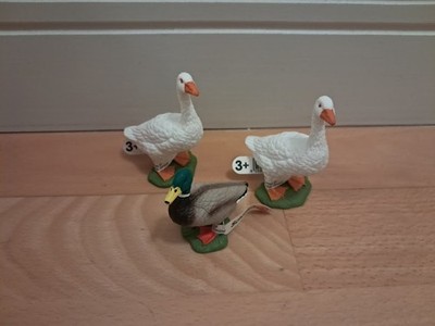 Schleich Farm Life Bauernhof Tiere Gänse Enten Konvolut neu