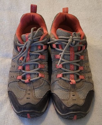 Used Merrell Accentor Brindle Suede Hiking Shoes Sneakers J276140C Womens 9.5