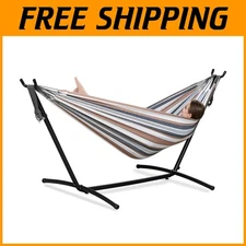 Portable Steel Hammock with 450 lbs Capacity