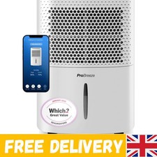 Ultra-Quiet 12L Dehumidifier with 24-Hour Timer & Continuous Drainage System
