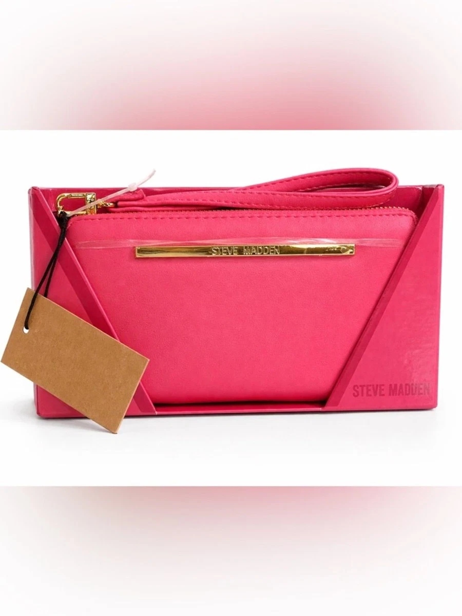Bolsa Satchel Steve Madden Camel Diseño Liso De Piel Sintético