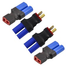 LINSYRC 2pcs T-Plug Male Connector to EC5 Female Adapter and 2pcs...