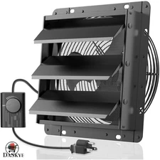 12-Inch High-Speed Exhaust Fan with Speed Controller for Optimal Ventilation