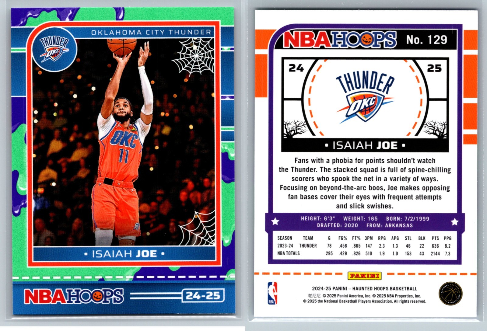 2024-25 Panini NBA Haunted Hoops Basketball SLIME Parallels #1-300 You Pick!