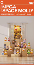 Authentic Pop Mart MEGA SPACE MOLLY 100 Emoji Series Confirmed Figure