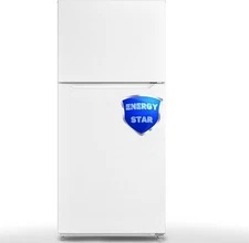 SMAD 20.5CU.FT Top Freezer Refrigerator with Adjustable Feet 120V Compact Fridge