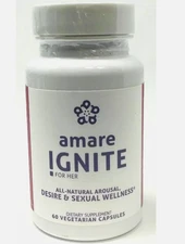 Amare Global Ignite For Her- Sexual Wellness, 60 Capsules NEW, EXP 9/26