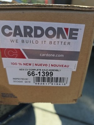 CV Axle Shaft-Auto Trans, 5 Speed Trans Cardone 66-1399 fits 04-06 Saturn Vue
