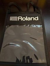 Roland Badge Holder/Lanyard/Travel Pouch With 3 Pockets