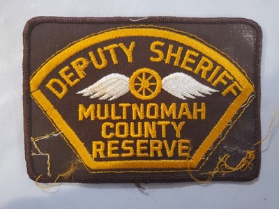 Obsolete Multnomah County Reserve Deputy Sheriff, Oregon