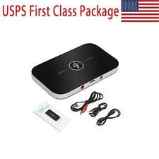 Bluetooth 5.1 Transmitter-Receiver 3.5mm Aux Audio Adapter