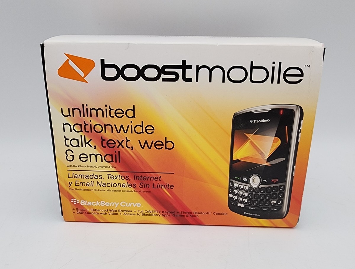 BLACKBERRY CURVE 8330 RBU21CW TITANIUM SMARTPHONE w/ORIG SEALED