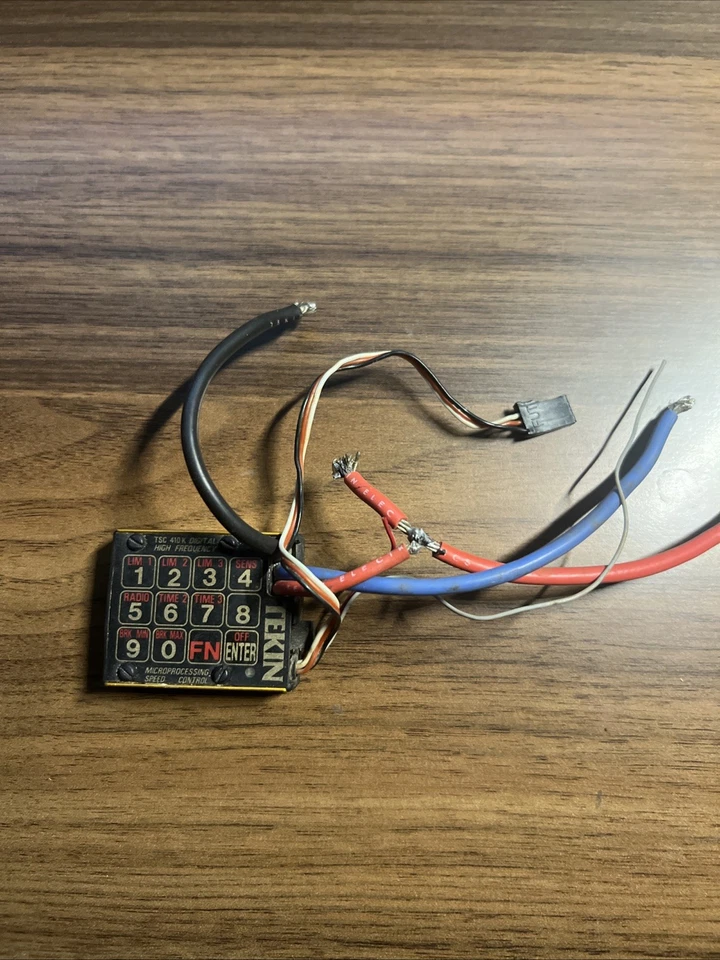 Tekin 410K Electronic Speed Control Super Rare Pin Pad Vintage - Image 2 of 4