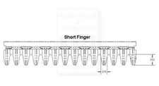 Compatible With John Deere CHAFFER TOP; SHORT FINGR AH106770 7700, 7701, 7720 (S