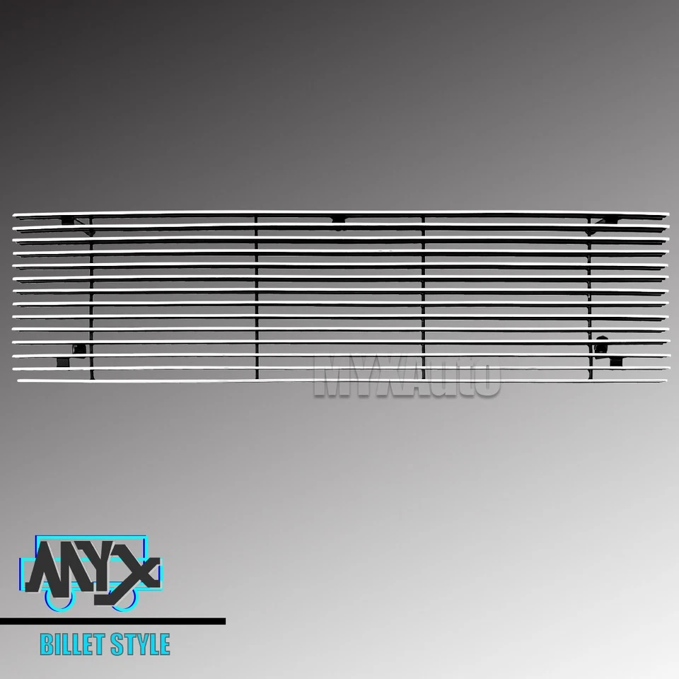 Fits 89-92 Ford Bronco 2/Ranger 90-94 Explorer Billet Grille Chrome Grill Insert - Изображение 2 из 4