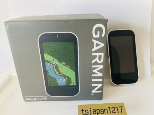 Garmin Approach G80 Handheld Golf GPS & Launch Monitor GPS Navigation with Box