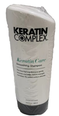 Keratin Complex Keratin Care Smoothing Shampoo 13.5 fl oz (400 ml) New & Sealed!