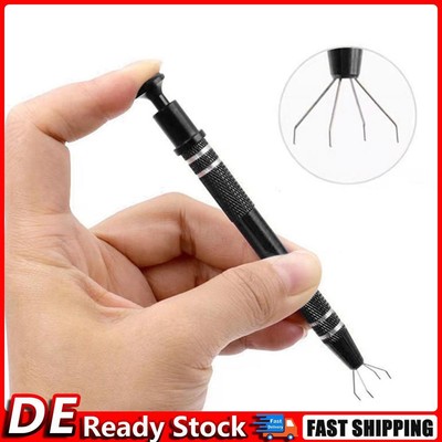 IC Chip Electronic Component Extractor Precision Part Pick Catcher (Black) DE