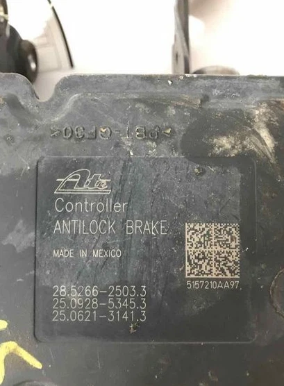 Dodge Ram 1500 2014-2016 ABS bomba actuador freno antibloqueo  Foto 2 de 3