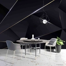 3D Abstract Geometric Wallpaper Wall Mural Removable Self-adhesive Sticker7868