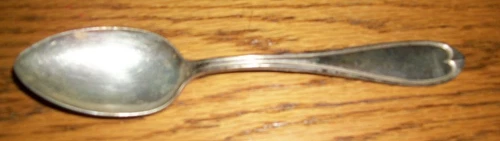 International Sterling Company 8 1/8" Plated Serving Spoon