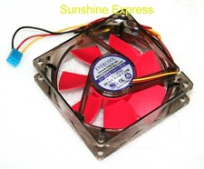 New Evercool Cooling Fan EC8025M12SA w/ 3 Pin Connector 80x80x25mm